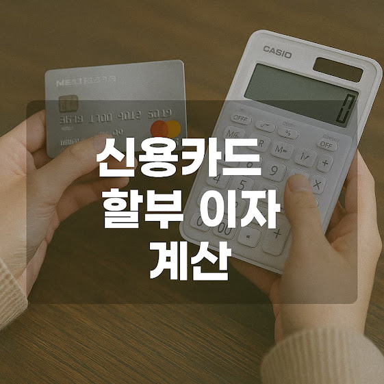 신용카드 할부 이자 계산