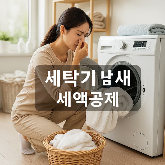 세탁기 냄새 제거법