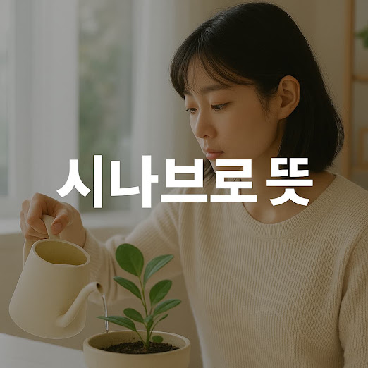 시나브로 뜻